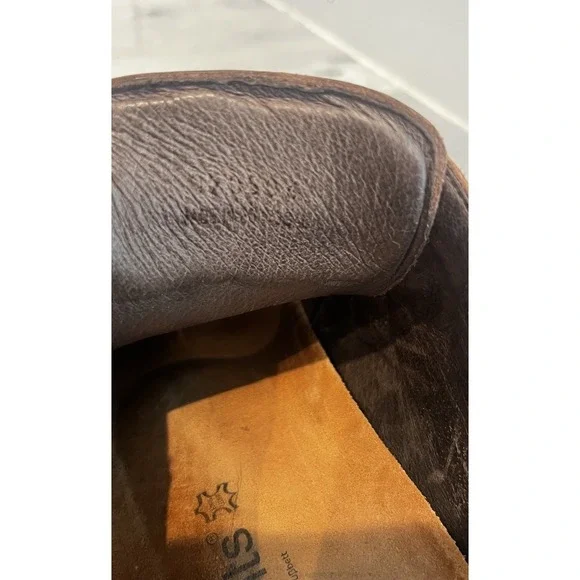 Birkenstock Footprints Shoes Mens 11.5 Brown Leather Oxford Lace Up Portugal